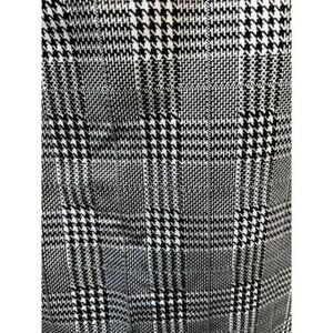 Black & White Plaid‎ Pencil Skirt Womens Medium Workwear Office Elegant Style